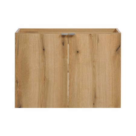 Dulap lavoar Nova Oak, PAL melaminat, stejar evoke, 2 usi, L.80 cm, NOVA OAK A 82-80-2D