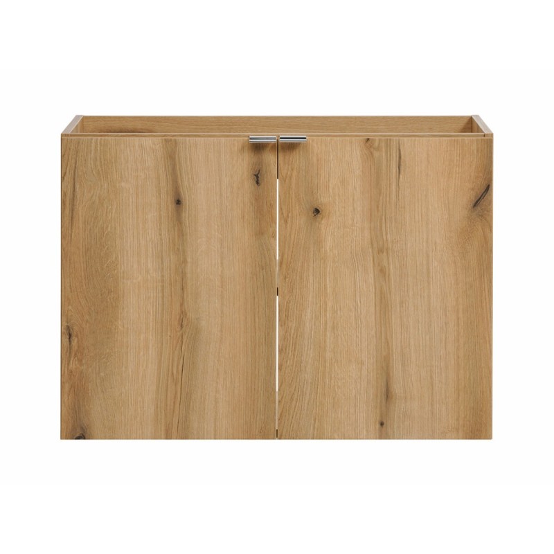Dulap lavoar Nova Oak, PAL melaminat, stejar evoke, 2 usi, L.80 cm, NOVA OAK A 82-80-2D