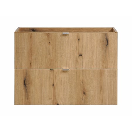 Dulap lavoar Nova Oak, PAL melaminat, stejar evoke, 2 sertare, L.80 cm, NOVA OAK A 82-80-2S