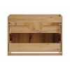 Dulap lavoar Nova Oak, PAL melaminat, stejar evoke, 2 sertare, L.80 cm, NOVA OAK A 82-80-2S