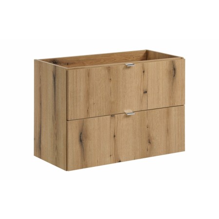 Dulap lavoar Nova Oak, PAL melaminat, stejar evoke, 2 sertare, L.80 cm, NOVA OAK A 82-80-2S