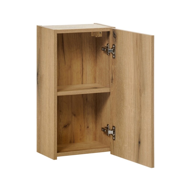 Dulap suspendat Nova Oak, PAL melaminat, stejar evoke, 1 usa, L.30 cm, NOVA OAK A 83-30-1D(W83-01A)