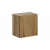 Dulap suspendat Nova Oak Qubik, PAL melaminat, stejar evoke, 1 usa, L.30X30 cm, NOVA OAK A 83-30-1DQ(W83-03A)