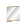 Oglinda baie Nova Oak, PAL melaminat, sticla, L.60 cm, NOVA OAK A 84-60