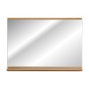 Oglinda baie Nova Oak, PAL melaminat, sticla, L.80 cm, NOVA OAK A 84-80