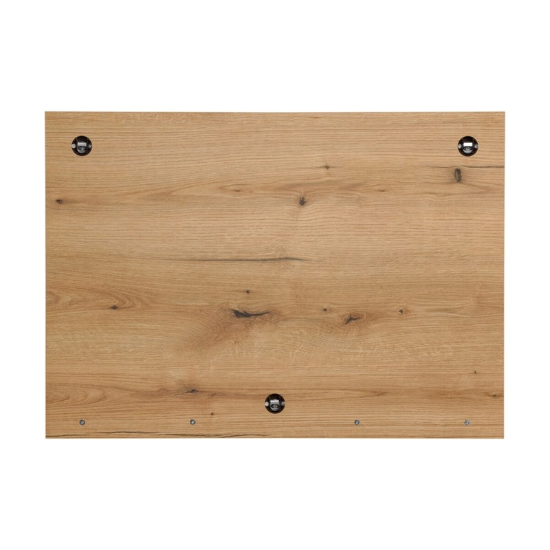 Oglinda baie Nova Oak, PAL melaminat, sticla, L.80 cm, NOVA OAK A 84-80