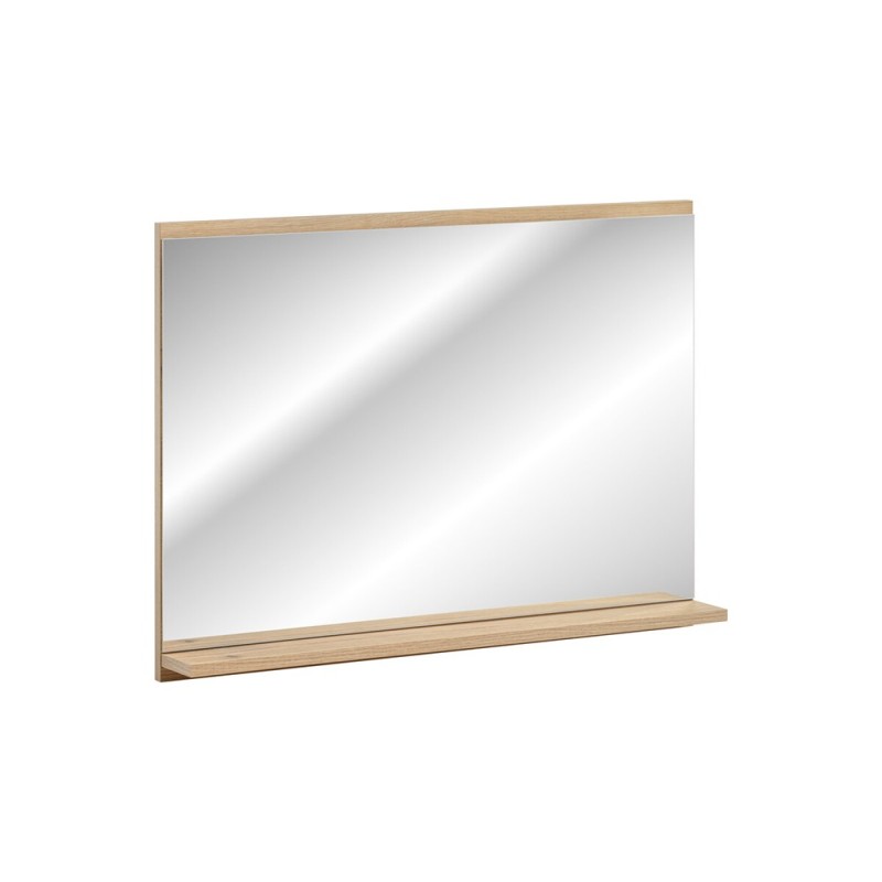 Oglinda baie Nova Oak, PAL melaminat, sticla, L.80 cm, NOVA OAK A 84-80