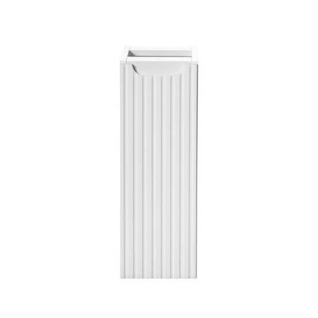 Dulap lateral Nova Cashmere, MDF, PAL melaminat, alb mat, L.20 cm, NOVA WHITE 81-20-1D