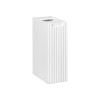 Dulap lateral Nova Cashmere, MDF, PAL melaminat, alb mat, L.20 cm, NOVA WHITE 81-20-1D