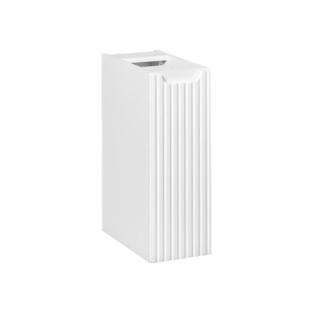 Dulap lateral Nova Cashmere, MDF, PAL melaminat, alb mat, L.20 cm, NOVA WHITE 81-20-1D
