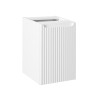 Dulap lavoar cu cos de rufe Nova White, MDF, PAL melaminat, alb mat, L.40 cm, NOVA WHITE 81-40-1DK