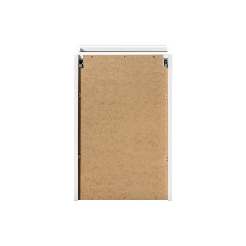 Dulap lavoar cu cos de rufe Nova White, MDF, PAL melaminat, alb mat, L.40 cm, NOVA WHITE 81-40-1DK