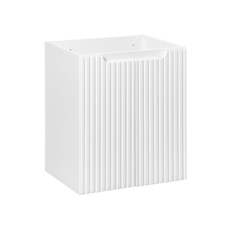 Dulap lavoar Nova White, MDF, PAL melaminat, alb, 2 usi, L.50 cm, NOVA WHITE 82-50-2D