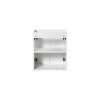 Dulap lavoar Nova White, MDF, PAL melaminat, alb, 2 usi, L.50 cm, NOVA WHITE 82-50-2D
