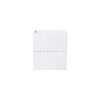 Dulap lavoar Nova White, MDF, PAL melaminat, alb, 2 sertare, L.50 cm, NOVA WHITE 82-50-2S