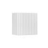 Dulap suspendat Nova White Qubix, MDF, PAL melaminat, alb, 1 usa, 30x30 cm, NOVA WHITE 83-30-1DQ