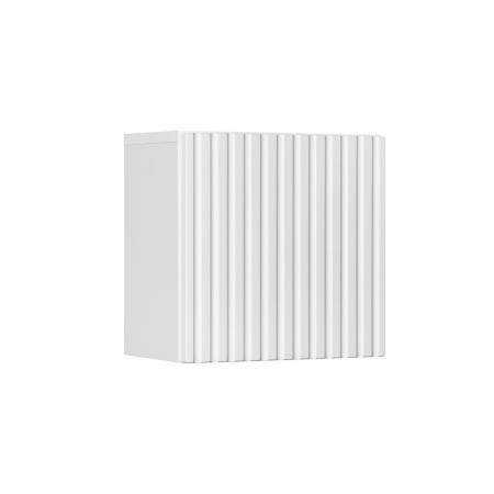 Dulap suspendat Nova White Qubix, MDF, PAL melaminat, alb, 1 usa, 30x30 cm, NOVA WHITE 83-30-1DQ