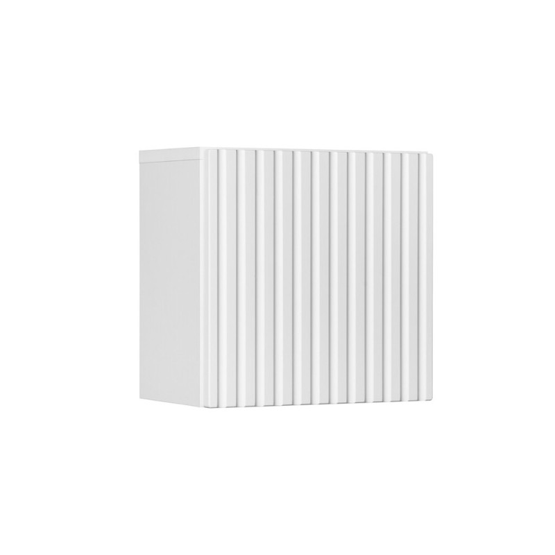 Dulap suspendat Nova White Qubix, MDF, PAL melaminat, alb, 1 usa, 30x30 cm, NOVA WHITE 83-30-1DQ
