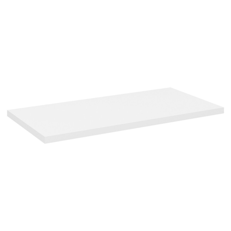 Blat Nova White, MDF, folie PVC, alb mat, L.80 cm, NOVA WHITE 89-80