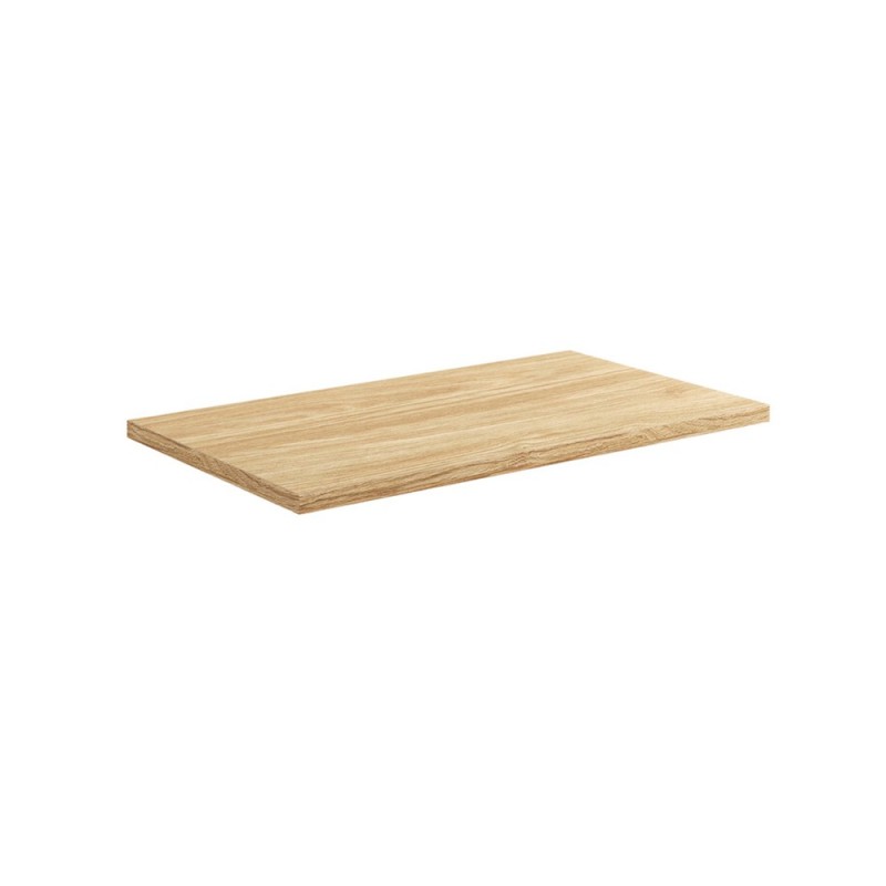 Blat Luxor Beige, MDF, stejar uleiat, L.80 cm, OCEAN 89-80