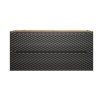Dulap lavoar Ocean Black, MDF, PAL melaminat, negru mat/stejar uleiat, 2 sertare, L.120 cm, OCEAN BLACK 82-120-2S