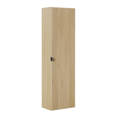 Dulap inalt Ovalia Cremona, MDF, PAL melaminat, stejar cremona, 1 usa, H.140 cm, OVALIA CREMONA 80-40-1D
