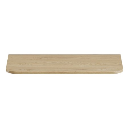 Blat de baie Ovalia Cremona, MDF, stejar cremona, L.100 cm, OVALIA CREMONA 89-100-46 M