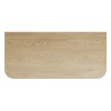 Blat de baie Ovalia Cremona, MDF, stejar cremona, L.100 cm, OVALIA CREMONA 89-100-46 M