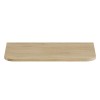 Blat de baie Ovalia Cremona, MDF, stejar cremona, L.80 cm, OVALIA CREMONA 89-80-46 M
