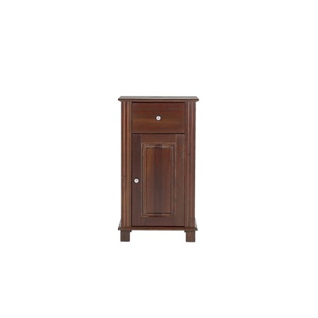 Dulap lateral Retro, lemn natural, maro, 1 usa, 1 sertar, L.40 cm, RETRO 810 FSC