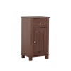 Dulap lateral Retro, lemn natural, maro, 1 usa, 1 sertar, L.40 cm, RETRO 810 FSC