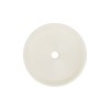 Lavoar River, ceramica, ivoar, D.40 cm, RIVER 1 IVORY MATT UN 40 ( E-6595 )