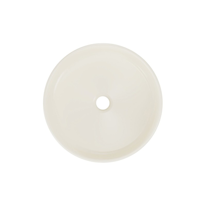 Lavoar River, ceramica, ivoar, D.40 cm, RIVER 1 IVORY MATT UN 40 ( E-6595 )