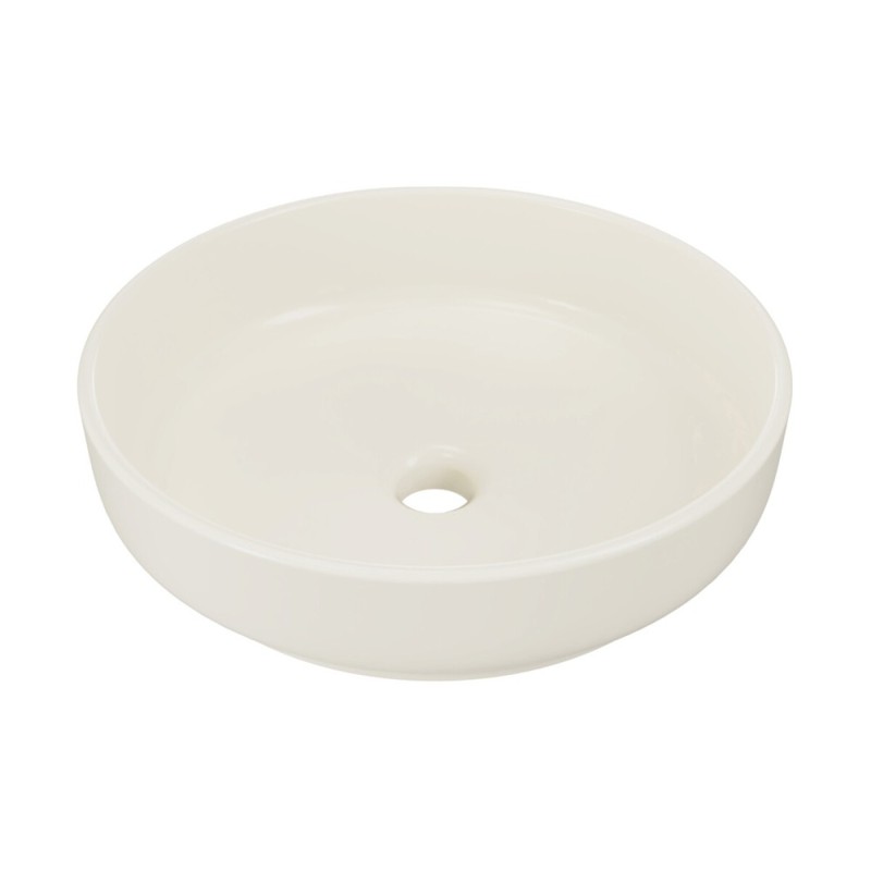 Lavoar River, ceramica, ivoar, D.40 cm, RIVER 1 IVORY MATT UN 40 ( E-6595 )