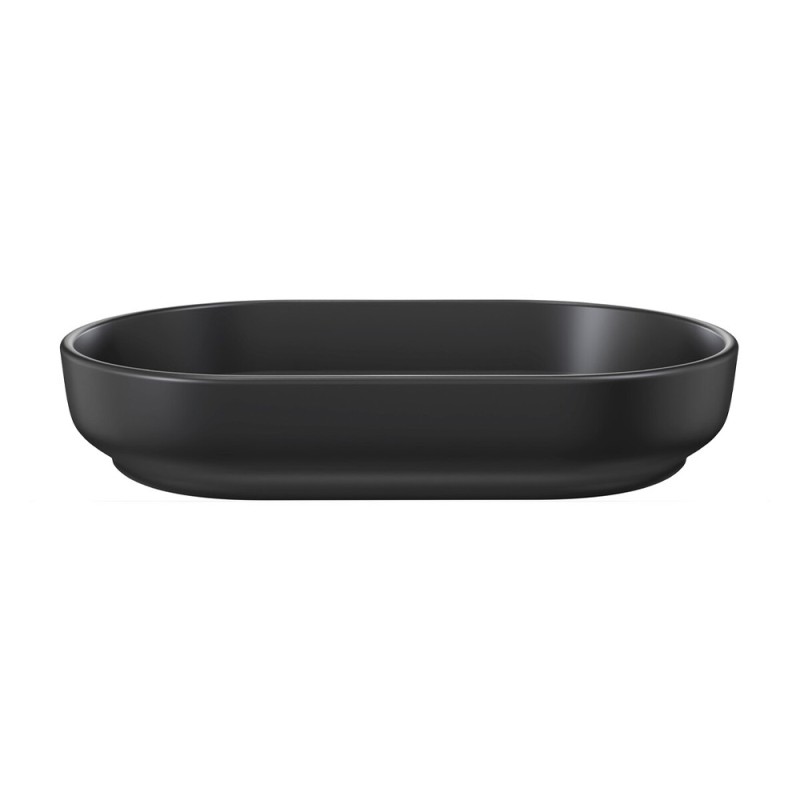 Lavoar baie Comad river, ceramica, negru mat, L.55 cm, RIVER 2 BLACK MATT UN 55 ( E-6594 )