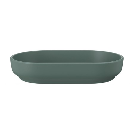 Lavoar baie Comad River, ceramica, verde mat, L.55 cm, RIVER 2 FOREST GREEN MATT UN 55 ( E-6594 )