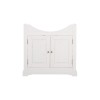 Dulap lavoar Romantic, lemn natural, alb, L.85 cm, ROMANTIC 861-U85