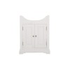 Dulap lavoar Romantic, lemn natural, alb, L.65 cm, ROMANTIC 862-U65