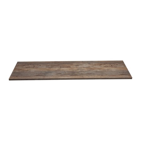 Blat de baie Comad, MDF, stejar vintage, L.120 cm, SANTA FE OAK 89-120-A