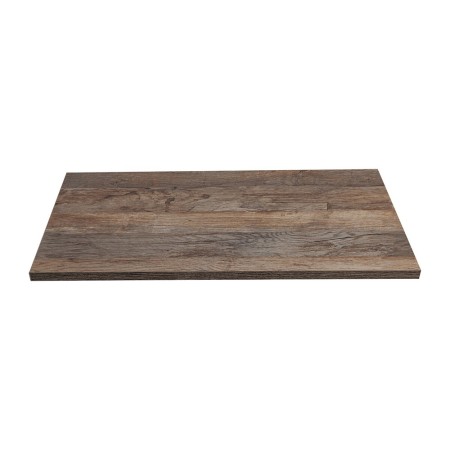 Blat de baie Comad, MDF, stejar vintage, L.80 cm, SANTA FE OAK 89-80-A