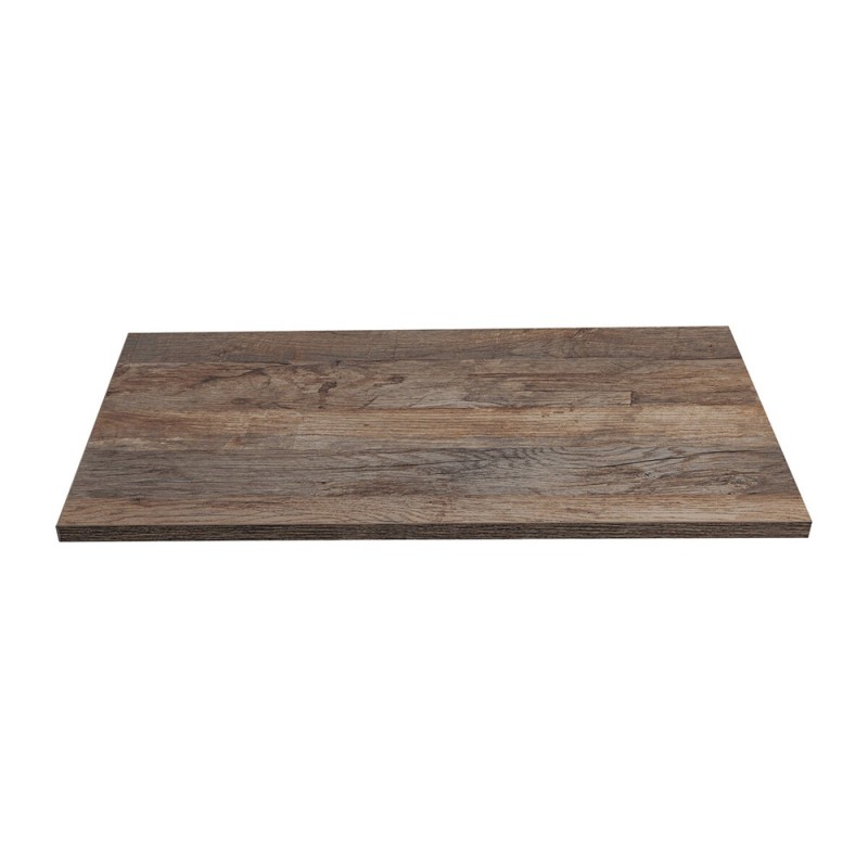 Blat de baie Comad, MDF, stejar vintage, L.80 cm, SANTA FE OAK 89-80-A