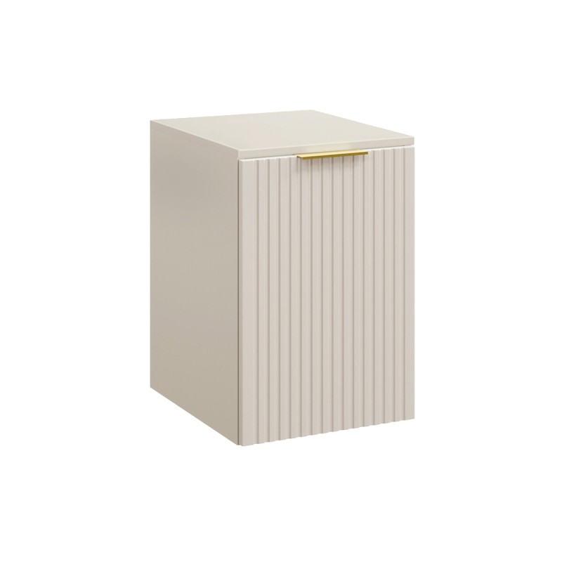 Set de mobilier de baie Adel Cashmere, MDF, PAL melaminat, blat cashmere mat, L.40 cm, SET-ADC B CASHMERE 40CM LB