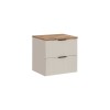 Set de mobilier de baie Adel Cashmere, MDF, PAL melaminat, blat stejat wotan, L.60 cm, SET-ADC B WOTAN 60CM