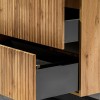 Set mobilier baie Adel Oak, MDF, PAL melaminat, blat stejar wotan, L.120 cm, SET-ADO B 120CM LB