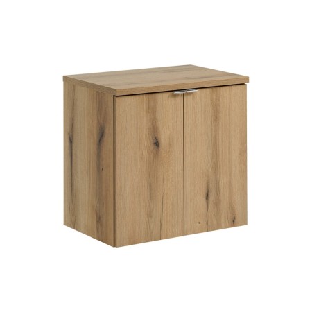 Set mobilier de baie Nova Oak, PAL melaminat, stejar evoke, blat stejar evoke, L.60 cm, SET-NOA B OAK 60CM D