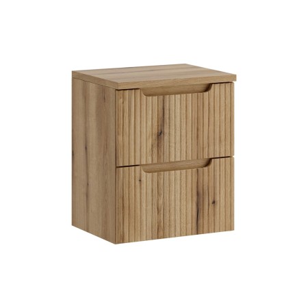 Set mobilier de baie Nova Coast Evoke, MDF, PAL melaminat, stejar evoke, blat stejar evoke, L.50 cm, SET-NOCE B OAK S 50CM