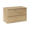 Set mobilier de baie Terra Cremona, MDF, PAL melaminat, stejar cremona, blat stejar cremona, L.80 cm, SET-TEC B CREMONA 80CM