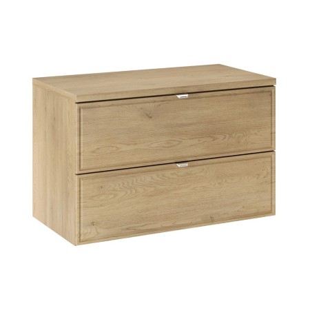 Set mobilier de baie Terra Cremona, MDF, PAL melaminat, stejar cremona, blat stejar cremona, L.80 cm, SET-TEC B CREMONA 80CM