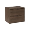 Set mobilier de baie Terra Villa, MDF, PAL melaminat, maro nuc, blat maro nuc, L.60 cm, SET-TEV B VILLA 60CM