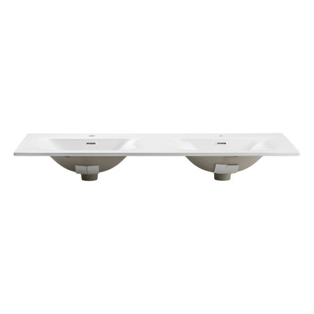 Lavoar cu 2 cuve Sky, ceramica, alb lucios, L.120 cm, SKY 1 120D DP MATT WHITE ( E-8099-120D )